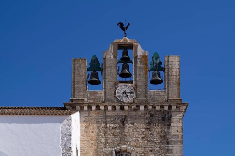 Church tower, Cathedral Igreja da Sé Catedral de Faro, Old Town, Faro, Algarve, Portugal, Europe