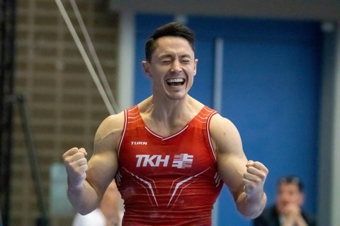22.06.2024: Olympic qualification in apparatus gymnastics in Rüsselsheim Picture: Andreas Toba