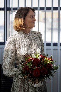 Katarina Barley, SPD lead candidate for the 2024 European elections, pictured at the SPD Presidium