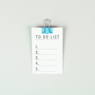 To do list with copy space, reminder checklist, target a goal, business and education concept