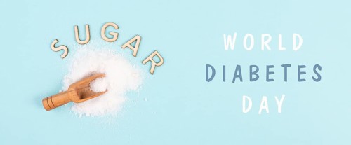 Shovel with white refined sugar, world diabetes day, insulin resistent, unhealthy food, addiction