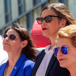 Detroit, Michigan USA, 9 June 2024, Gay, lesbian, bisexual, and transgender activists and their