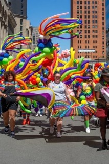 Detroit, Michigan USA, 9 June 2024, Gay, lesbian, bisexual, and transgender activists and their