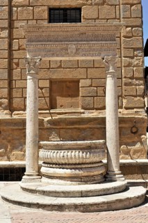 Pienza, Val d'Orcia, Orcia Valley, UNESCO World Heritage Site, Province of Siena, Tuscany, Italy,
