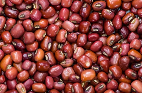 Red Beans close-up shot for use as background or as texture