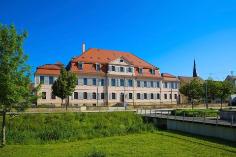 Stadionsche Schloss Bönnigheim, building, architecture, historical building, late baroque style,