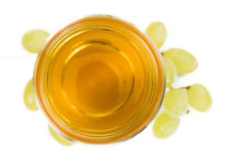 Some Grape Juice isolated on white (selective focus)
