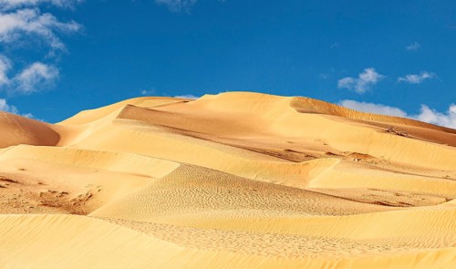 Offroad Jeep safari in the beautiful Omani Rub al-Chali Desert