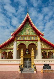 Wat Ong Teu temple, Vientiane, Laos, Asia
