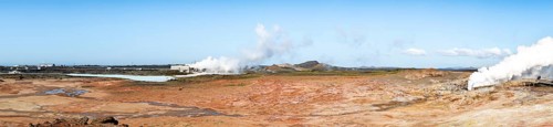 The Gunnuhver geothermal Area in western Iceland