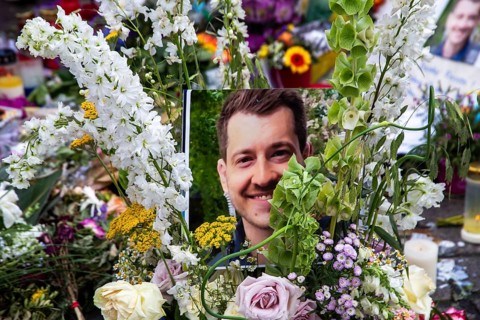Mannheim: Laying of flowers and sympathy at Marktplatz, the site of the fatal knife attack on a