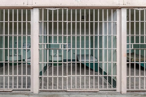 Prison Cell in Alcatraz (San Francisco, California, USA)