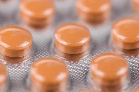 High detailed drugs close-up shot for use as background image or as texture