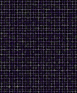 Black and purple grid of small squares in a geometric pattern on a dark background, background