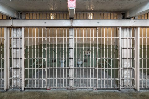Prison Cell in Alcatraz (San Francisco, California, USA)