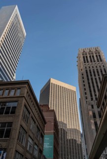 Skycrapers in San Francisco Downtown (California, USA)