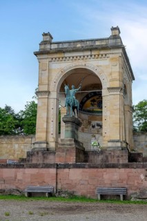 Victory and Peace Monument, Werderberg, Edenkoben, Southern Palatinate, Palatinate,