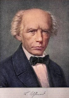 Johann Ludwig Louis Uhland, 26 April 1787, 13 November 1862, was a German poet, literary scholar,