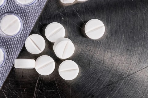 Drugs as detailed close-up shot (selective focus)