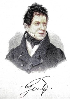 Friedrich von Gentz, 2 May 1764 - 9 June 1832, was a German-Austrian writer, state thinker and