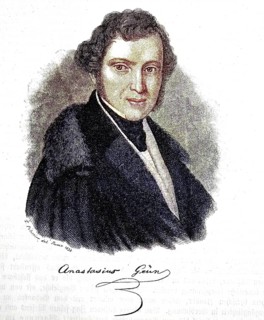 Count Anton Alexander von Auersperg, 11 April 1806, 12 September 1876, pseudonym: Anastasius Grün,