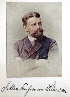 Detlev von Liliencron, actually Friedrich Adolf Axel Freiherr von Liliencron, 3 June 1844, 22 July