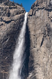 Yosemite Falls at a beatuiful day. California, USA, North America