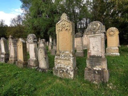 Jewish cemetery, Jewish cemetery Burgkunstadt, one of the largest Jewish country cemeteries in