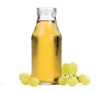 Some Grape Juice isolated on white (selective focus)