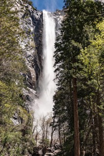 Yosemite Falls at a beatuiful day. California, USA, North America