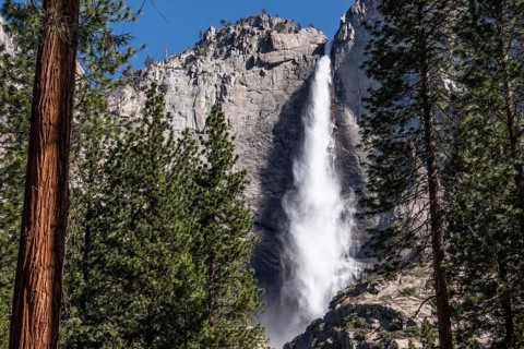 Upper Yosemite Falls, California, USA, North America