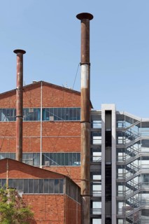 Athens Gasworks Industrial Monument from 1857, today the venue Technopolis City of Athens, Gazi