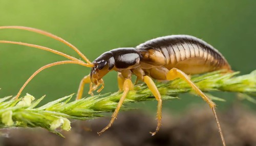 Animal, insect, close-up of a Forficula auricularia, AI generated, AI generated