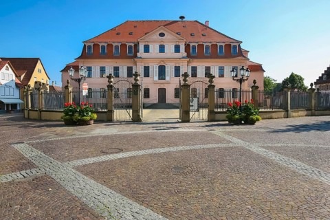 Stadionsche Schloss Bönnigheim, building, architecture, historical building, late baroque style,