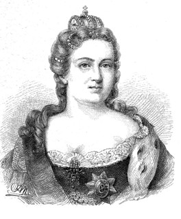Catherine I Alexeyevna, 15 April 1684, 17 May 1727, was the second woman of Peter the Great,