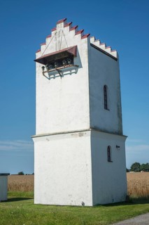 Old transformer house in Tomelilla, Skane county, Sweden, Scandinavia, Europe