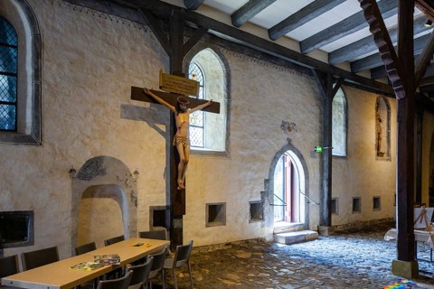 Grosses Heiliges Kreuz The building complex, built in 1254, is the oldest hospice in Germany run by