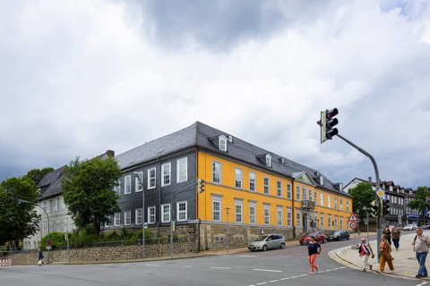 The former Clausthal office building was the administrative centre for all mining matters and also