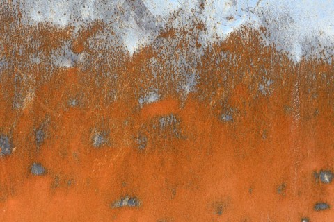 Grunge background of old painted metal