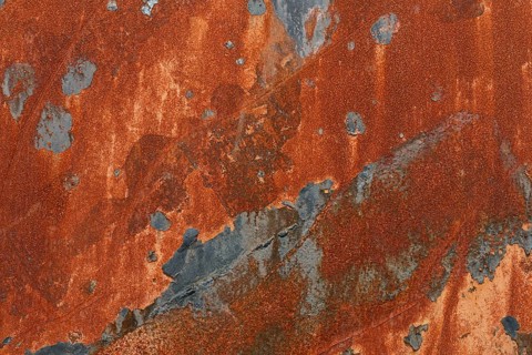 Grunge background of rusted metal sheet