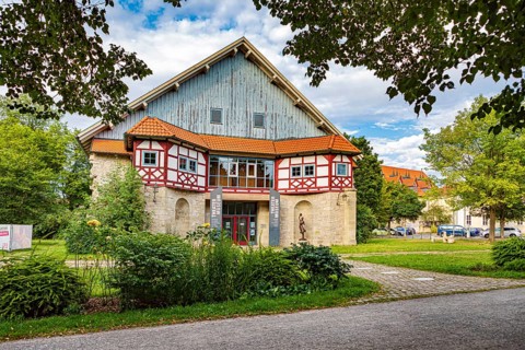 Theatre museum in Meiningen, Thuringia, Germany, Europe