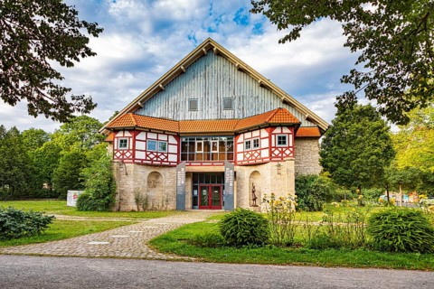Theatre museum in Meiningen, Thuringia, Germany, Europe
