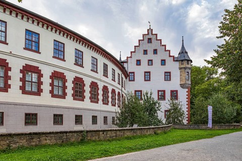 Elisabethenburg Castle in Meiningen, Thuringia, Germany, Europe
