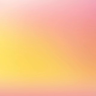 Warm gradient image blending soft yellow, pink, and hints of orange smoothly, AI generated