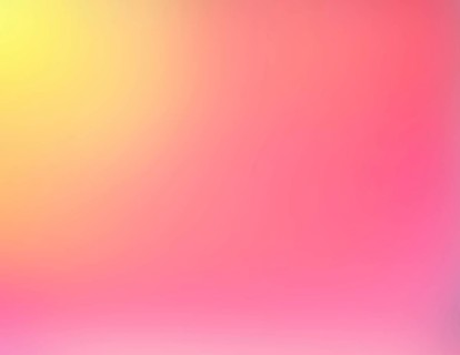 A blurred gradient background with smooth transitions between pink and yellow tones creating a warm