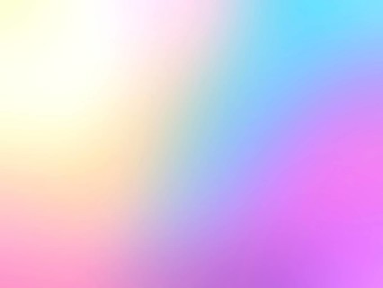 An abstract gradient with a blend of pastel yellow, pink, purple, and blue creating a smooth and