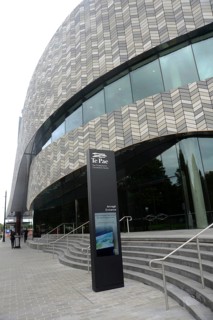 CHRISTCHURCH, NEW ZEALAND, FEBRUARY 24, 2022: The Christchurch conference Centre, Te Pae, cominates