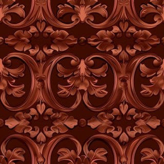 Rosewood seamless pattern, wooden texture AI generated