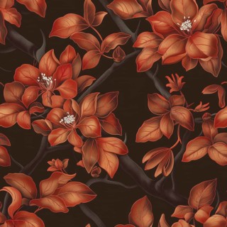 Rosewood seamless pattern, wooden texture AI generated