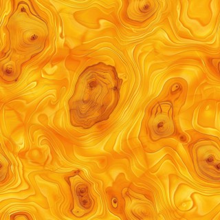 Osage Orange wood seamless pattern, bright yellow-orange wooden texture AI generated